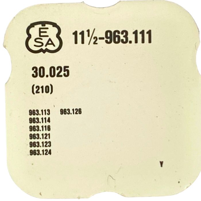 ESA 963.111 - 210 Roue moyenne (à l'unité) - Third wheel and pinion (per unit)