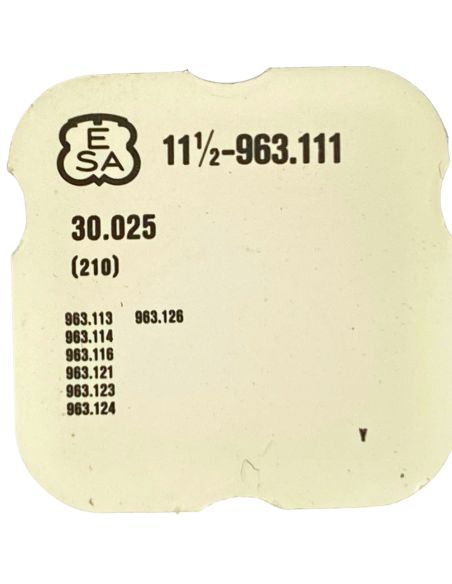 ESA 963.111 - 210 Roue moyenne (à l'unité) - Third wheel and pinion (per unit)