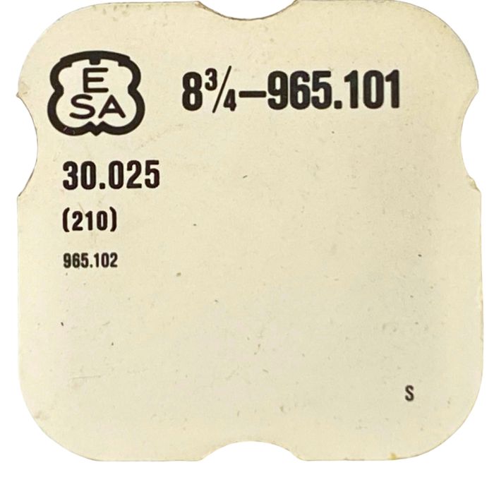 ESA 965.111 - 210 Roue moyenne (à l'unité) - Third wheel and pinion (per unit)