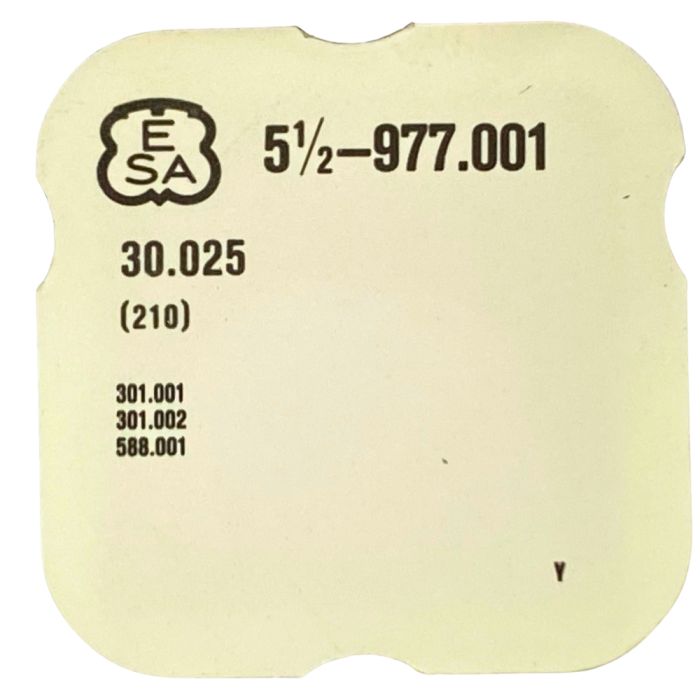 ESA 977.001 - 210 Roue moyenne (à l'unité) - Third wheel and pinion (per unit)