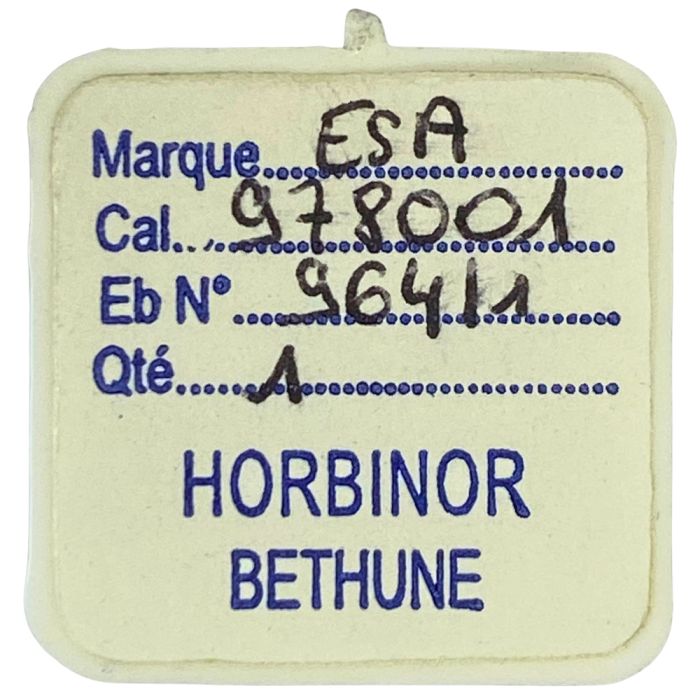 ESA 978.001 - 404 Tige pour boite étanche (partie mouvement) (à l'unité) - Stem for waterproof case (movement portion) (per unit