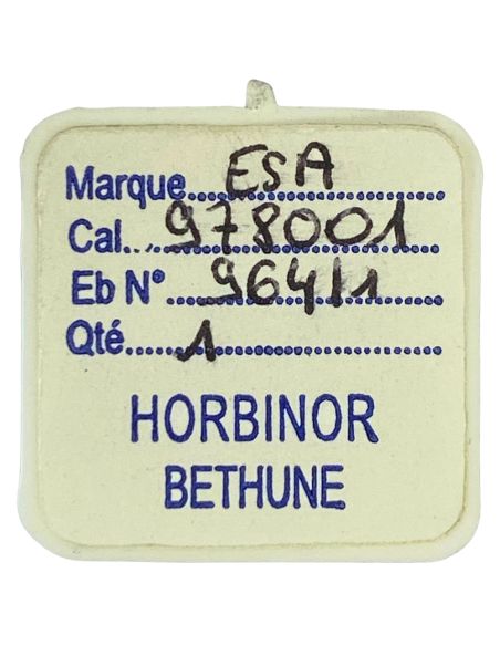 ESA 978.001 - 404 Tige pour boite étanche (partie mouvement) (à l'unité) - Stem for waterproof case (movement portion) (per unit