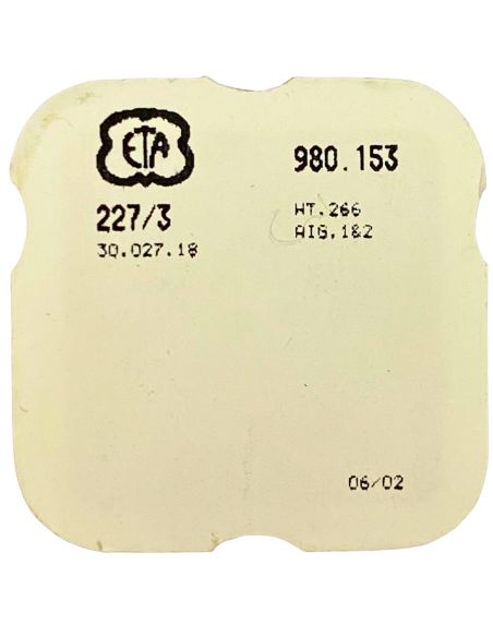 ESA 980.153 - 227 Roue de seconde au centre (à l'unité) - Sweep second wheel and pinion (per unit)