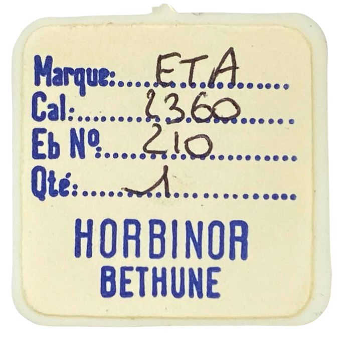 ETA 2360 - 210 Roue moyenne (à l'unité) - Third wheel and pinion (per unit)