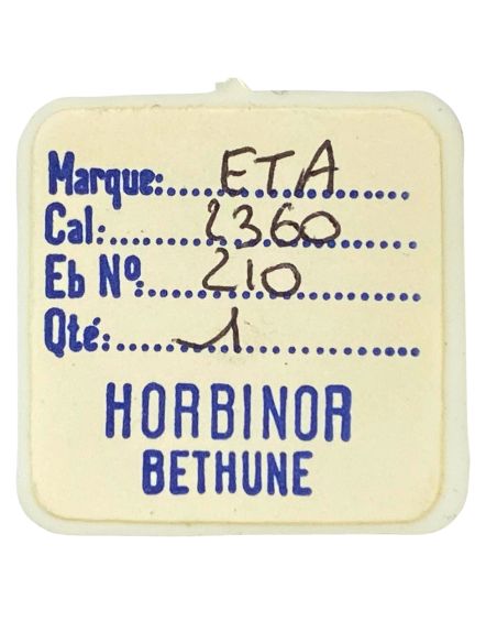 ETA 2360 - 210 Roue moyenne (à l'unité) - Third wheel and pinion (per unit)