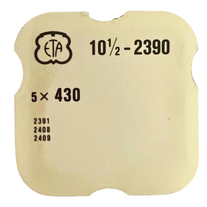 ETA 2390 - 430 Ressort de cliquet (à l'unité) - Click spring (per unit)
