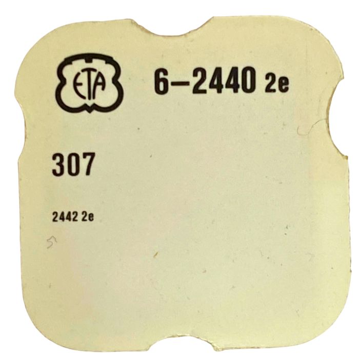 ETA 2440 - 307 Raquette avec porte-piton mobile pour spiral plat (à l'unité) - Regulator with adjustable stud holder for flat ha