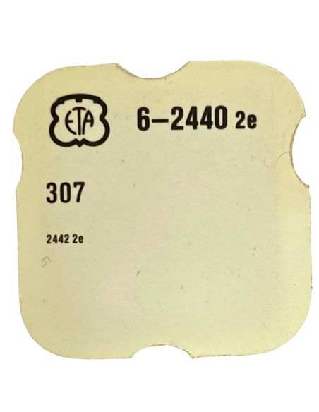 ETA 2440 - 307 Raquette avec porte-piton mobile pour spiral plat (à l'unité) - Regulator with adjustable stud holder for flat ha