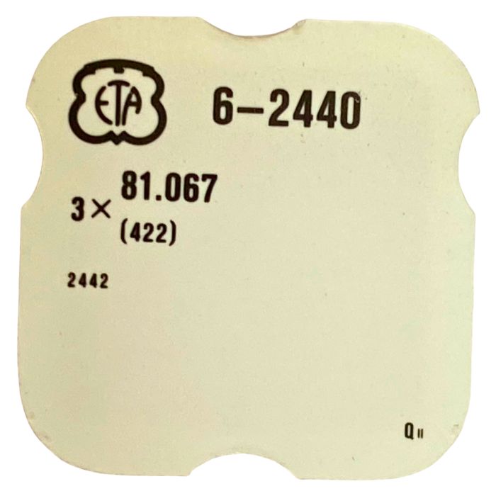 ETA 2440 - 422 Bague de roue de couronne (à l'unité) - Crown wheel ring (per unit)