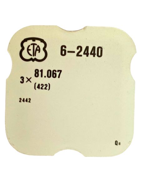 ETA 2440 - 422 Bague de roue de couronne (à l'unité) - Crown wheel ring (per unit)