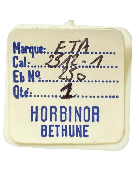 ETA 2512-1 - 250 Roue des heures (à l'unité) - Hour wheel (per unit)