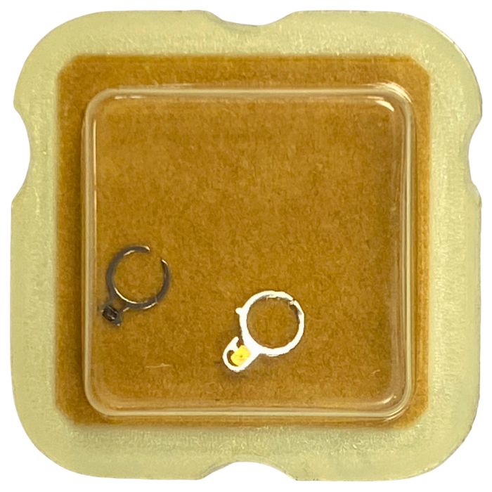 ETA 2512-1 - 307 Raquette avec porte-piton mobile pour spiral plat (à l'unité) - Regulator with adjustable stud holder for flat 