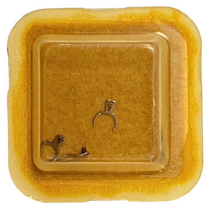 ETA 2650 - 307 Raquette avec porte-piton mobile pour spiral plat (à l'unité) - Regulator with adjustable stud holder for flat ha