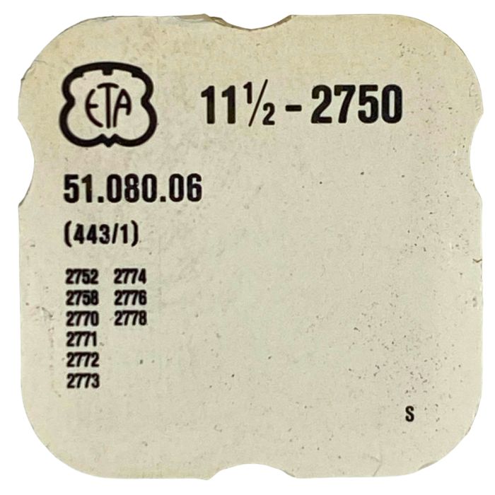 ETA 2750 - 443 Tirette (à l'unité) - Setting lever (detent) (per unit)