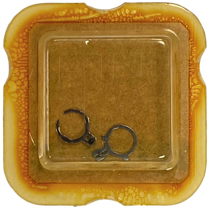 ETA 2801-1 - 307 Raquette avec porte-piton mobile pour spiral plat (à l'unité) - Regulator with adjustable stud holder for flat 