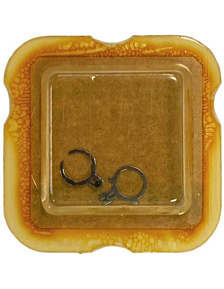 ETA 2801-1 - 307 Raquette avec porte-piton mobile pour spiral plat (à l'unité) - Regulator with adjustable stud holder for flat 