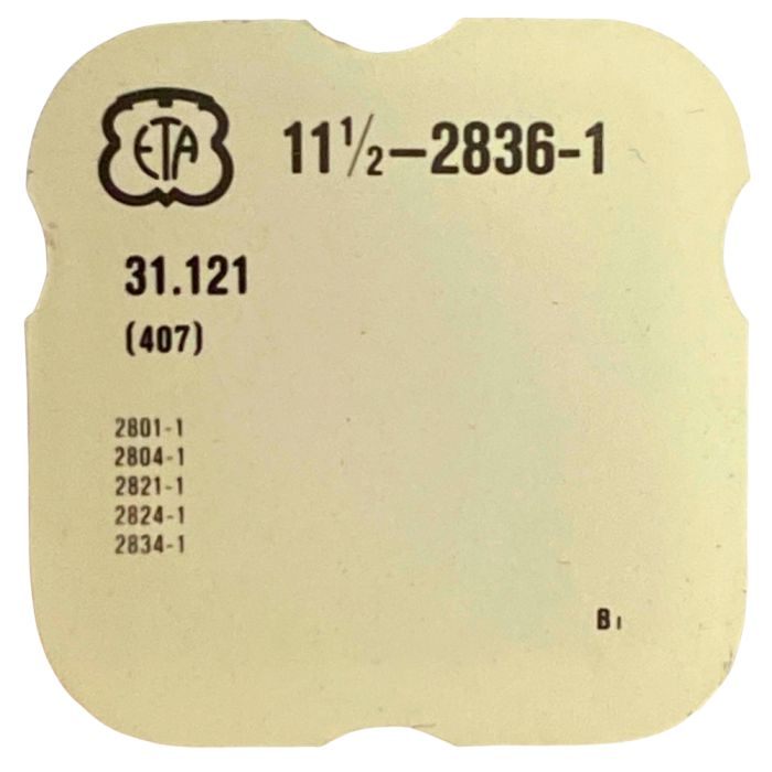 ETA 2836-1 - 407 Pignon coulant (à l'unité) - Clutch wheel (per unit)