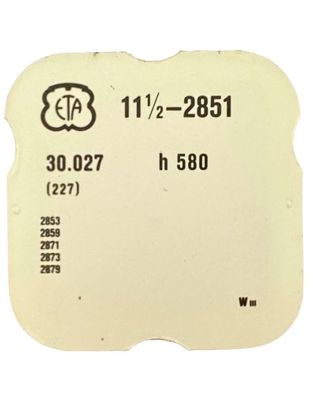 ETA 2850 - 443 Tirette (à l'unité) - Setting lever (detent) (per unit)