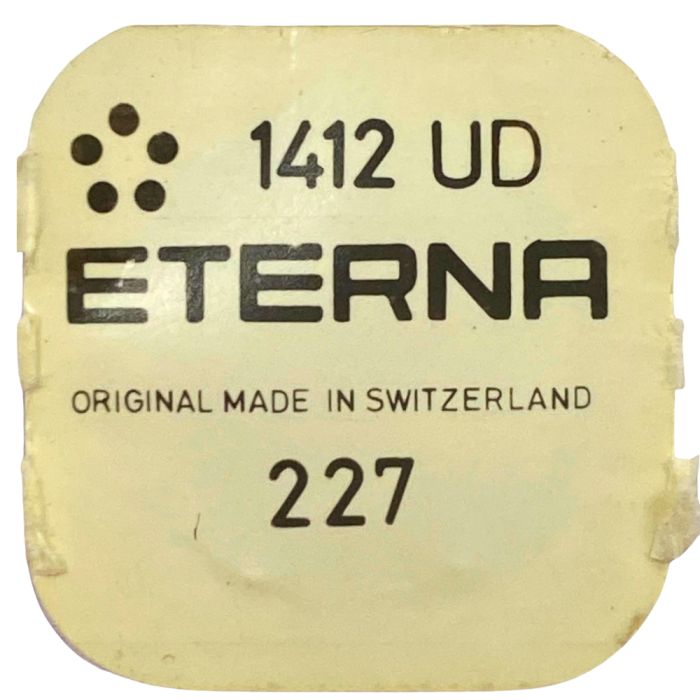 Eterna 1412 - 227 Roue de seconde au centre (à l'unité) - Sweep second wheel and pinion (per unit)
