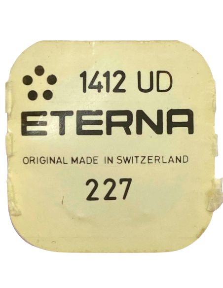 Eterna 1412 - 227 Roue de seconde au centre (à l'unité) - Sweep second wheel and pinion (per unit)