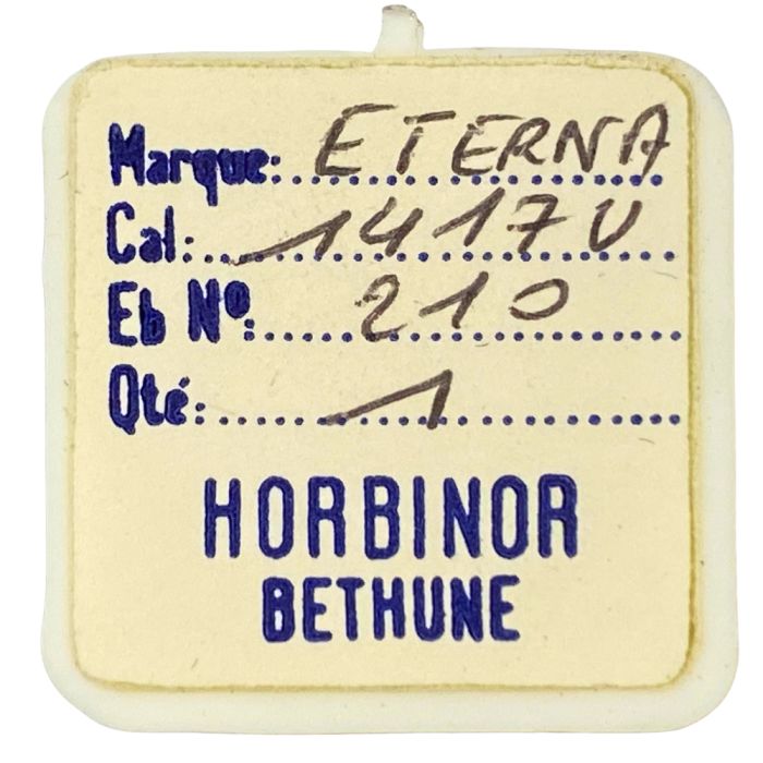 Eterna 1417U - 210 Roue moyenne (à l'unité) - Third wheel and pinion (per unit)
