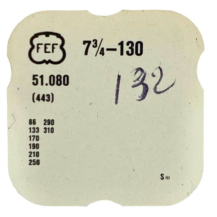 F.E.F 130 - 443 Tirette (à l'unité) - Setting lever (detent) (per unit)