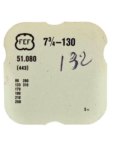 F.E.F 130 - 443 Tirette (à l'unité) - Setting lever (detent) (per unit)