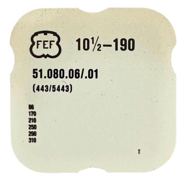 F.E.F 190 - 443 Tirette (à l'unité) - Setting lever (detent) (per unit)