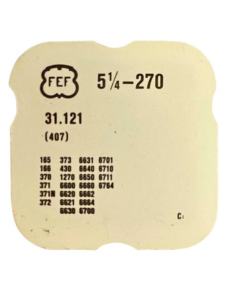 F.E.F 270 - 407 Pignon coulant (à l'unité) - Clutch wheel (per unit)