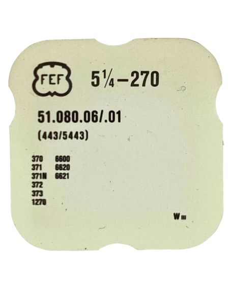 F.E.F 270 - 443 Tirette (à l'unité) - Setting lever (detent) (per unit)