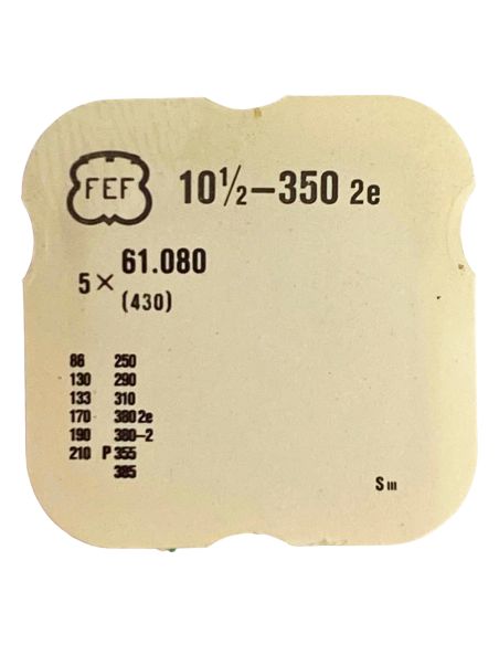 F.E.F 350 - 430 Ressort de cliquet (à l'unité) - Click spring (per unit)