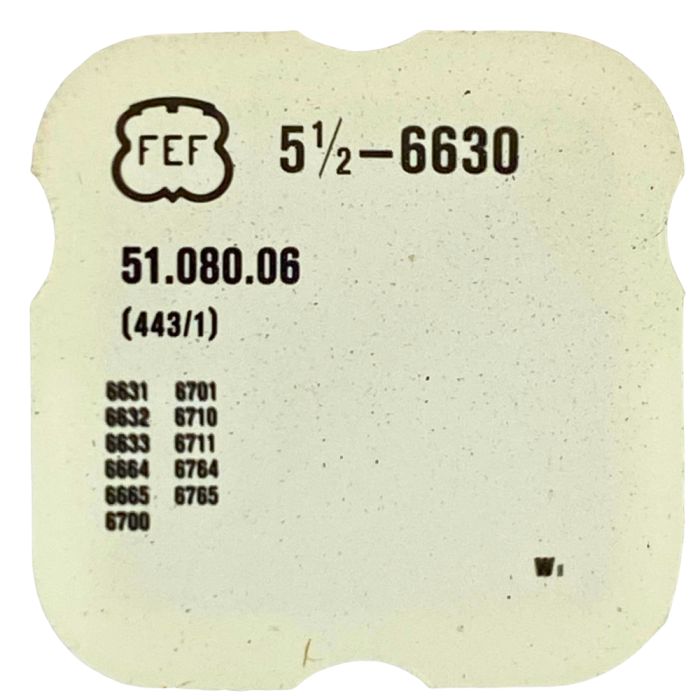 F.E.F 6630 - 443 Tirette (à l'unité) - Setting lever (detent) (per unit)