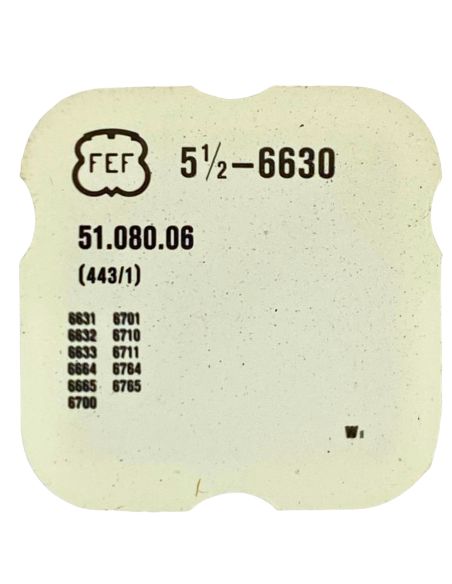 F.E.F 6630 - 443 Tirette (à l'unité) - Setting lever (detent) (per unit)