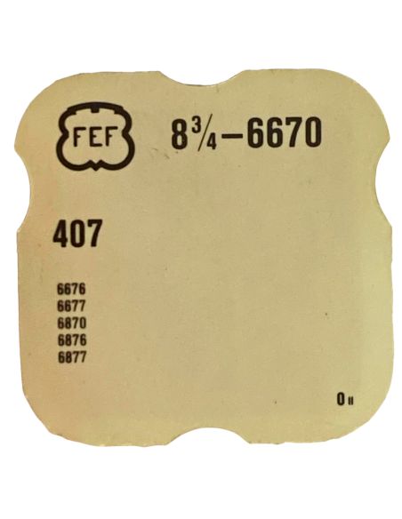 F.E.F 6670 - 407 Pignon coulant (à l'unité) - Clutch wheel (per unit)