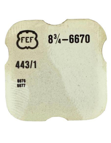 F.E.F 6670 - 443 Tirette (à l'unité) - Setting lever (detent) (per unit)