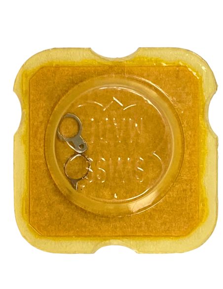 F.E.F 6680 - 307 Raquette avec porte-piton mobile pour spiral plat (à l'unité) - Regulator with adjustable stud holder for flat 