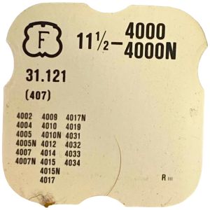 Felsa 4000/4000N - 407 Pignon coulant (à l'unité) - Clutch wheel (per unit)