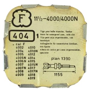 Felsa 4000/4000N - 404 Tige pour boite étanche (partie mouvement) (à l'unité) - Stem for waterproof case (movement portion) (per