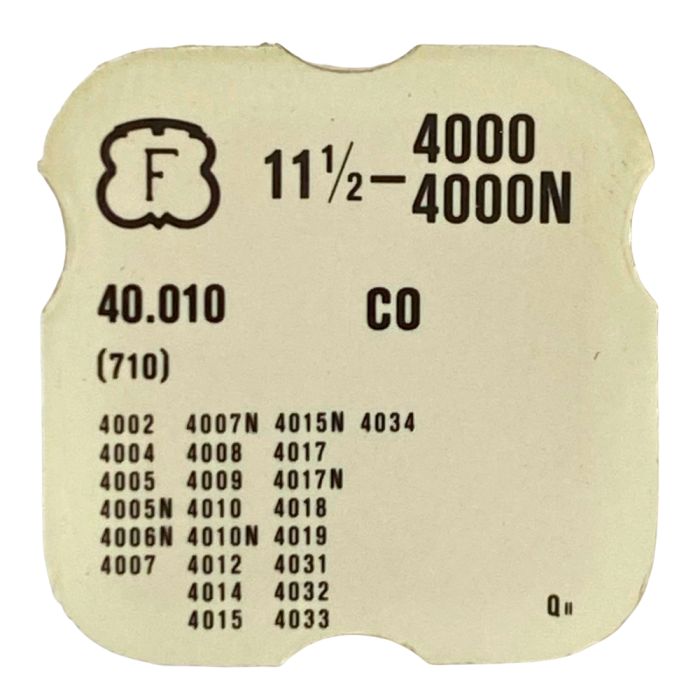 Felsa 4000/4000N - 710 Ancre montée (à l'unité) - Jewelled pallet fork and staff (per unit)
