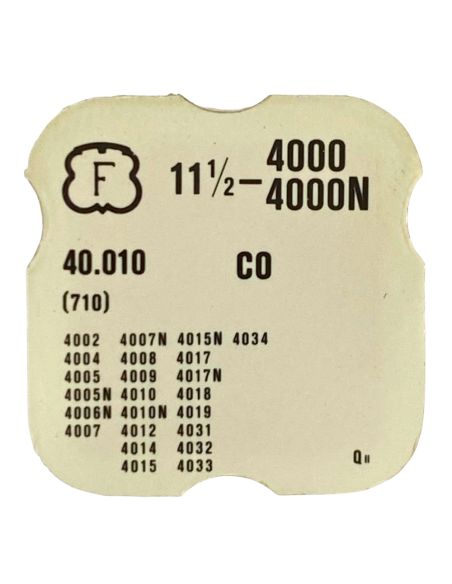 Felsa 4000/4000N - 710 Ancre montée (à l'unité) - Jewelled pallet fork and staff (per unit)