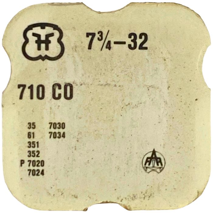 FHF 32 - 710 Ancre montée (à l'unité) - Jewelled pallet fork and staff (per unit)