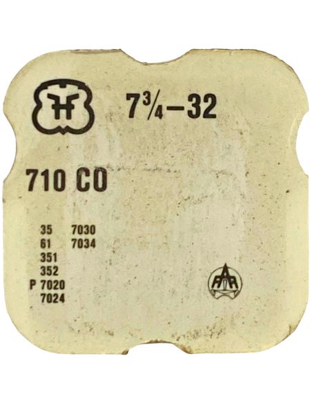 FHF 32 - 710 Ancre montée (à l'unité) - Jewelled pallet fork and staff (per unit)