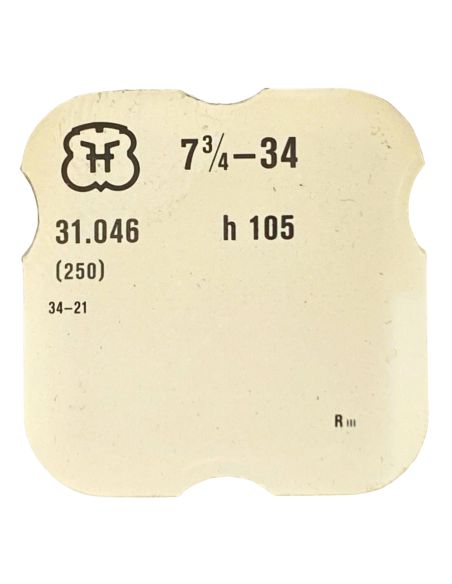 FHF 34 - 250 Roue des heures (à l'unité) - Hour wheel (per unit)