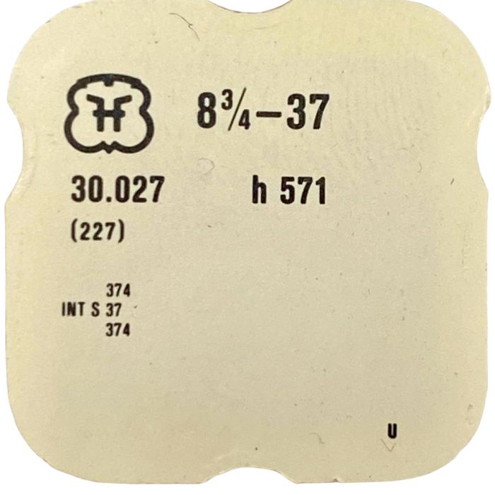 FHF 37 - 227 Roue de seconde au centre (à l'unité) - Sweep second wheel and pinion (per unit)