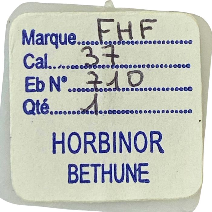 FHF 37 - 710 Ancre montée (à l'unité) - Jewelled pallet fork and staff (per unit)