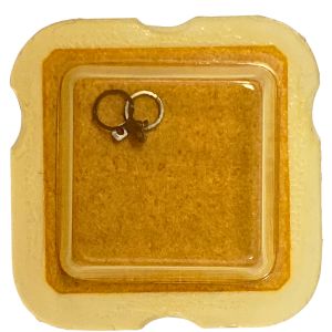 FHF 60-21 - 307 Raquette avec porte-piton mobile pour spiral plat (à l'unité) - Regulator with adjustable stud holder for flat h