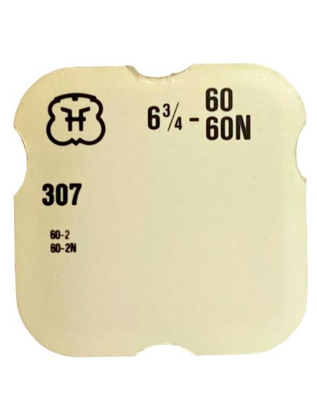 FHF 60/60N - 307 Raquette avec porte-piton mobile pour spiral plat (à l'unité) - Regulator with adjustable stud holder for flat 