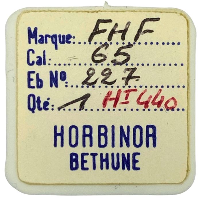 FHF 65 - 227 Roue de seconde au centre (à l'unité) - Sweep second wheel and pinion (per unit)