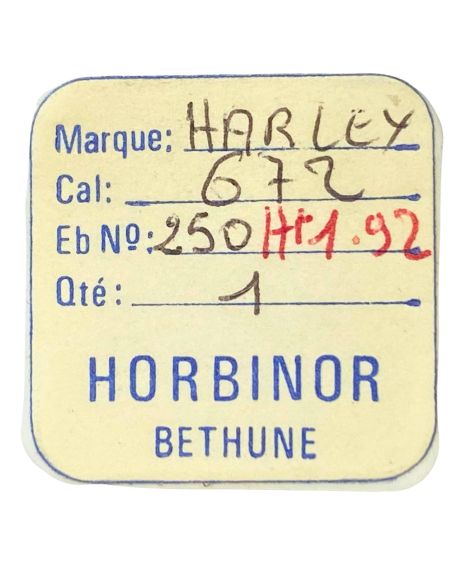 Harley 672 - 250 Roue des heures (à l'unité) - Hour wheel (per unit)