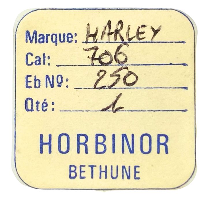 Harley 706 - 250 Roue des heures (à l'unité) - Hour wheel (per unit)